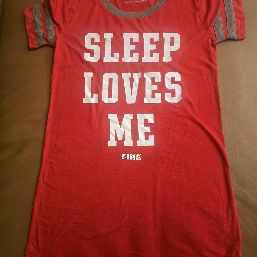 NWT- PINK Victoria's Secret Women's Pajamas - Red Size X-Small